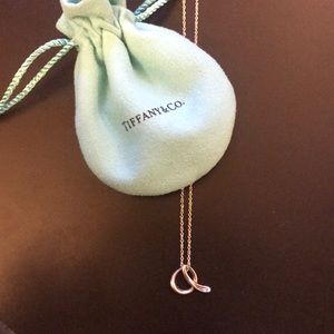 Tiffany’s Elsa Peretti Letter “A” Pendant
